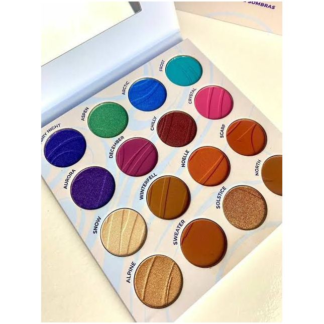 Paleta de Sombras Winter Storm - Ruby Rose