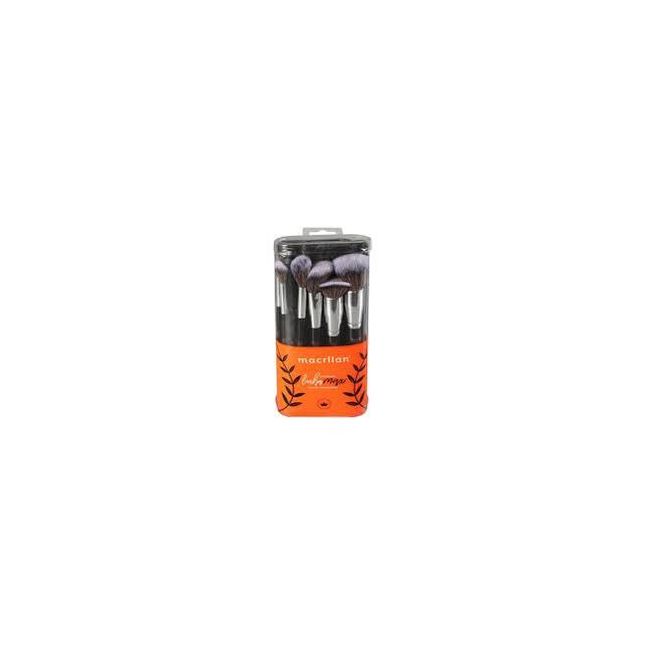 Kit  Com 10 Pincéis e Necessáire  linha Max A-100 - Macrilan 
