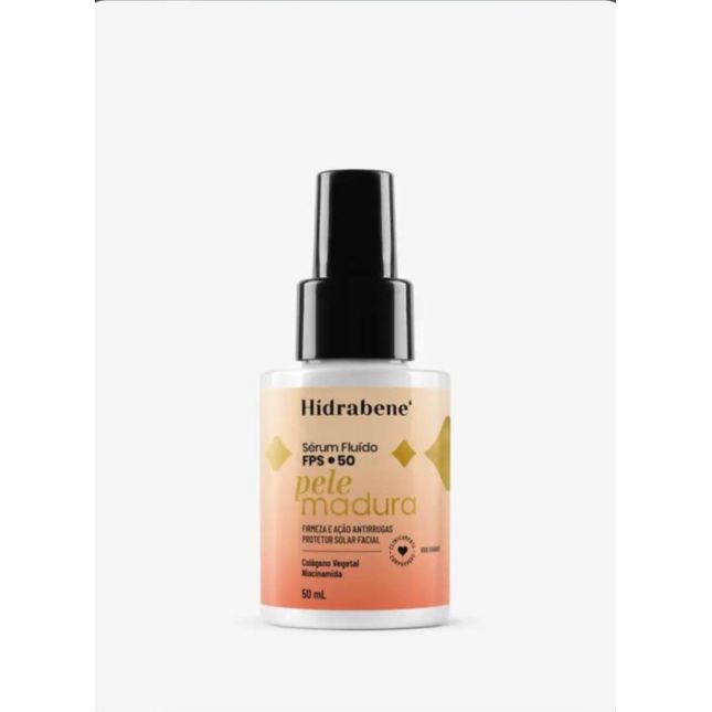 Protetor Solar Sérum fps 50 Pele Madura - Hidrabene