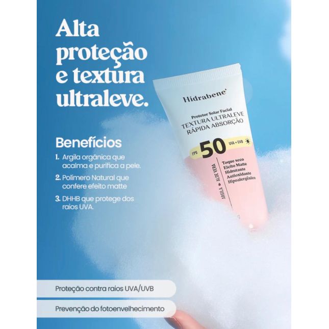 Protetor Solar Facial  - Hidrabene