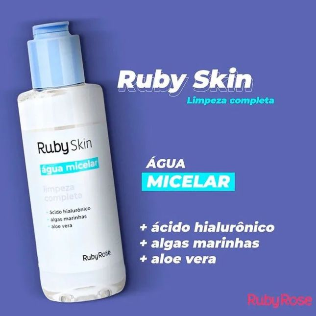 Água Micelar Ruby Skin - Ruby Rose