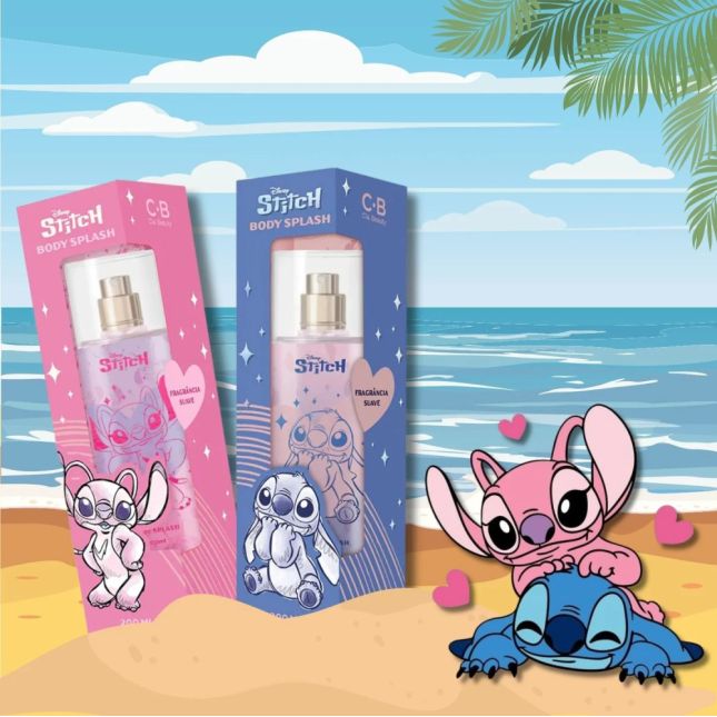 Body Splash Stitch Disney - Cia Beauty
