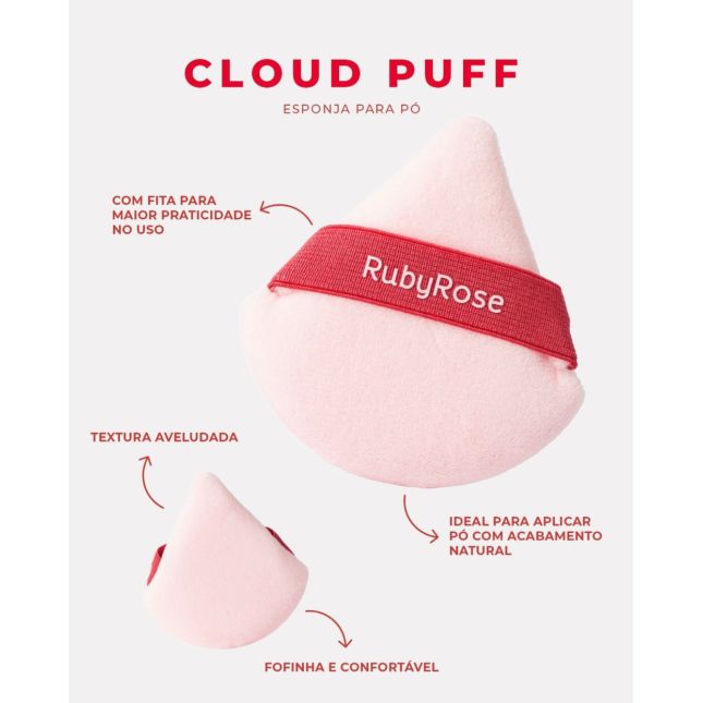 Esponja de Pó Cloud Puff - Ruby Rose