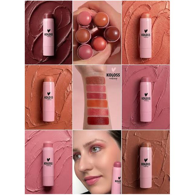 Blush Stick 3 em 1 - Koloss Makeup 