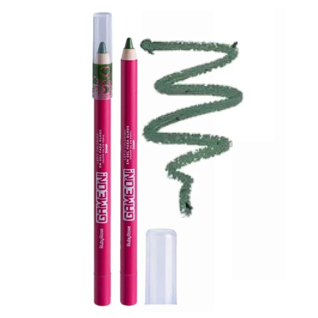 Lápis Colorido Em Gel Para Olhos Game On - Ruby Rose